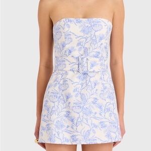 Amanda Uprichard Faye Mini Dress Romper in XS